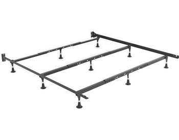 9 Leg Metal Softside Waterbed Support Frame